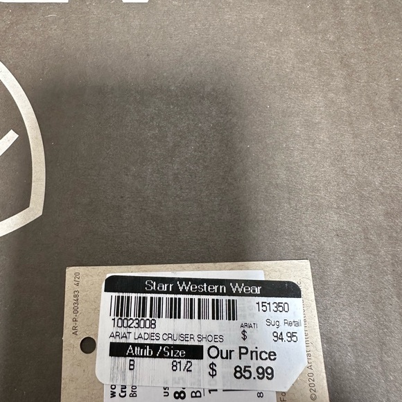 Ariat Women's Cruiser Slip Ons - Picture 8 of 8